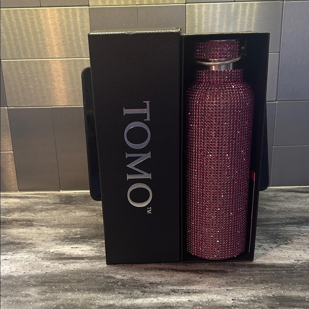 TOMO Bling Water Bottle - Deep Pink
